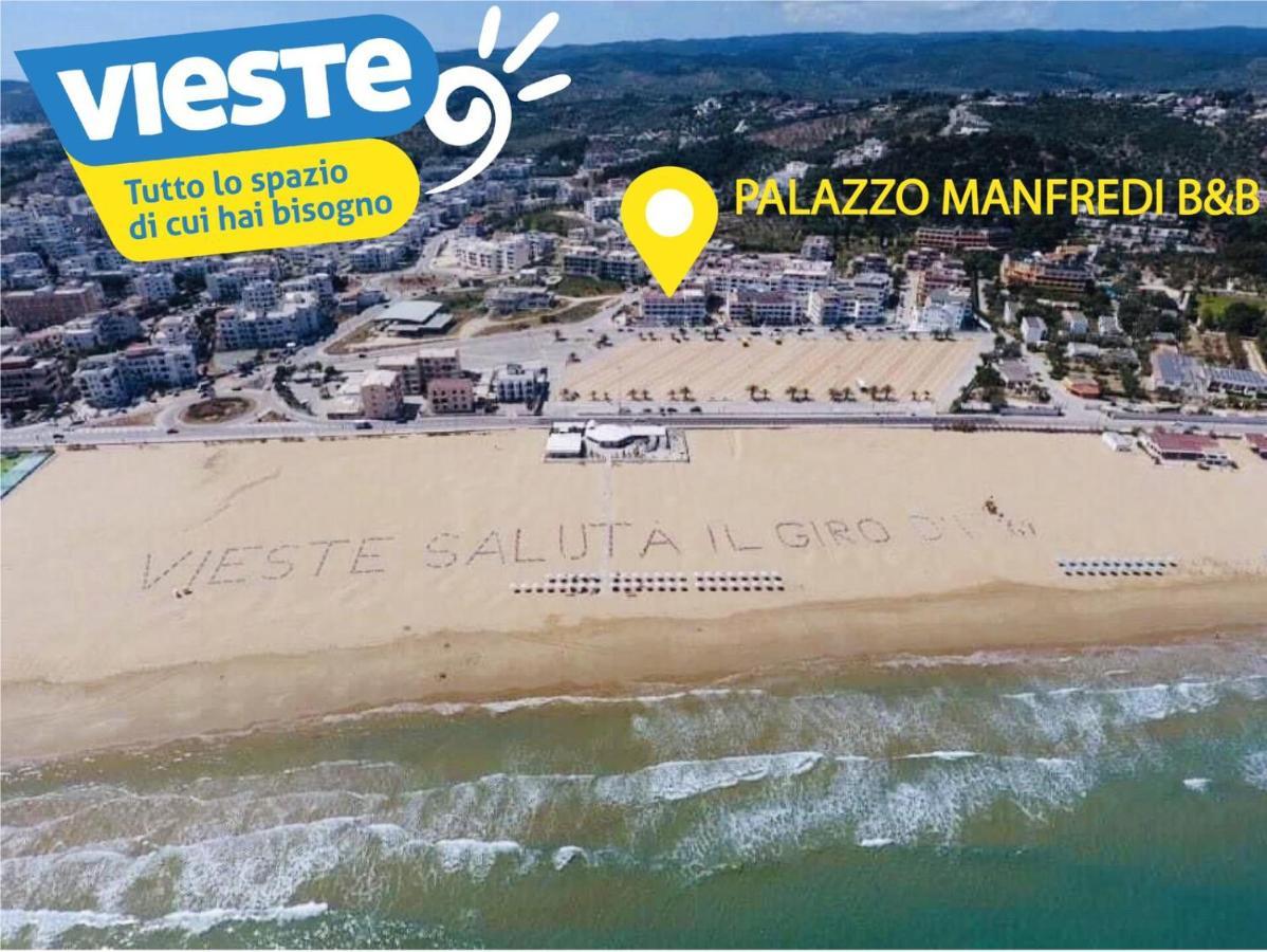 B&B Palazzo Manfredi Vieste, Fronte Mare Con Parcheggio エクステリア 写真