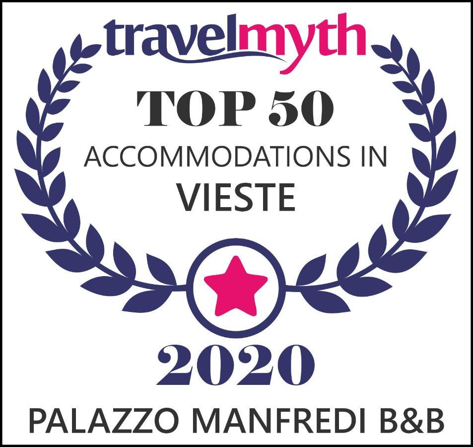 B&B Palazzo Manfredi Vieste, Fronte Mare Con Parcheggio エクステリア 写真
