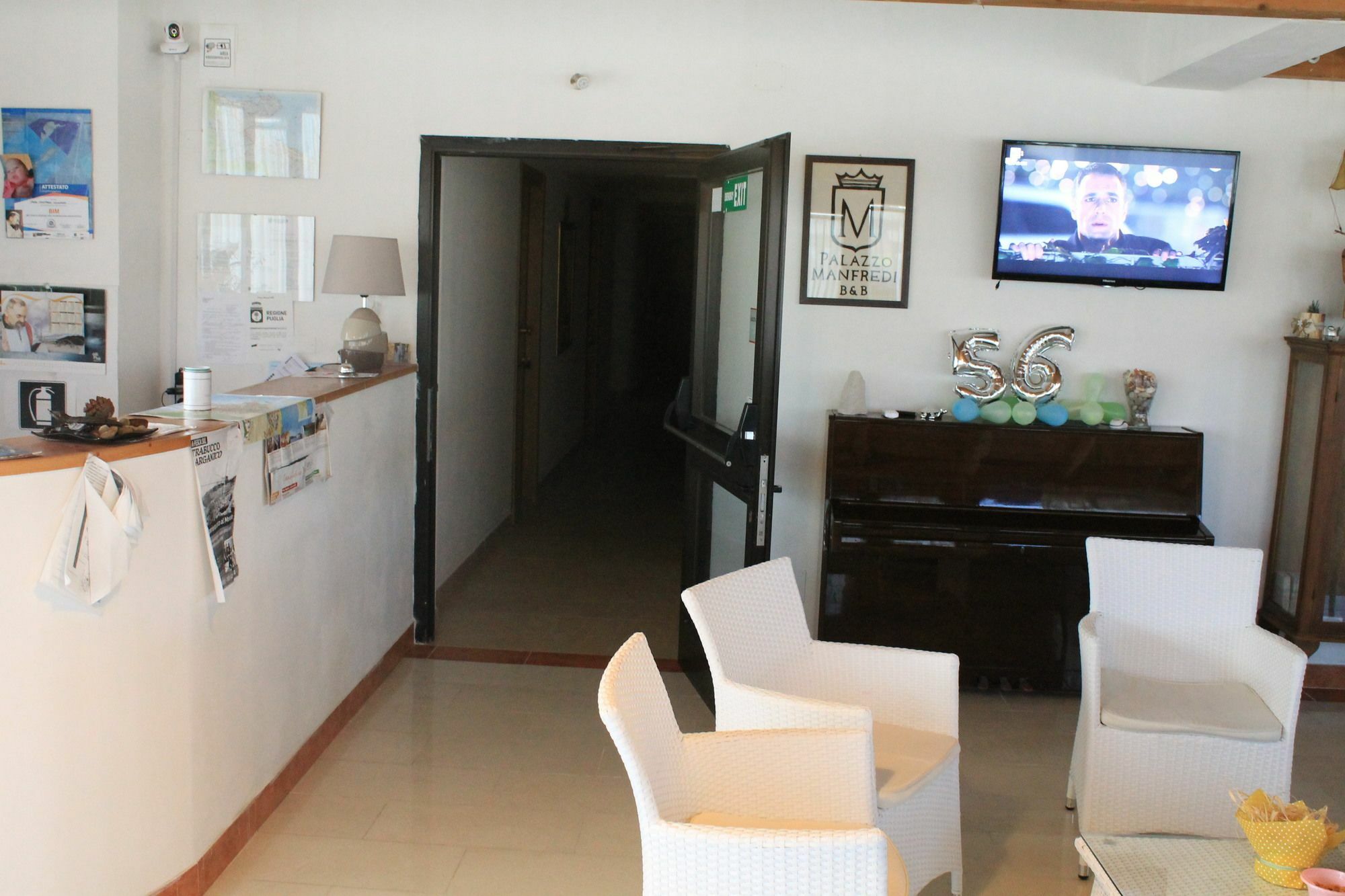 B&B Palazzo Manfredi Vieste, Fronte Mare Con Parcheggio エクステリア 写真